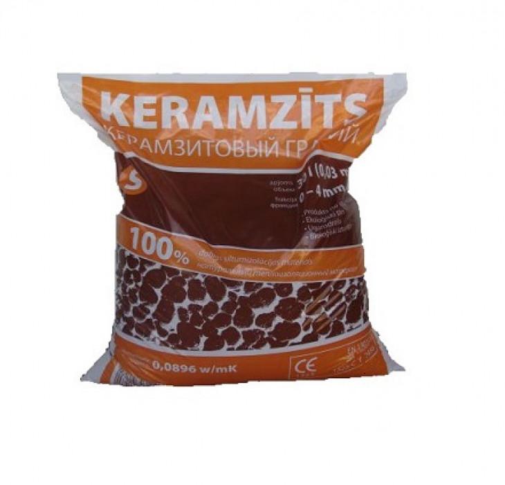 Keramzīts 50L, frakcija 10-16mm