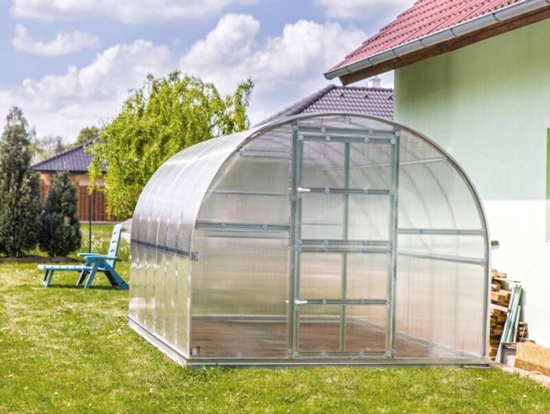 TOP PRECE! Siltumnīca KLASIKA 12 ar pamatiem un 4mm polikarbonāta pārklājumu (4x3m; 12m2) - Image 5