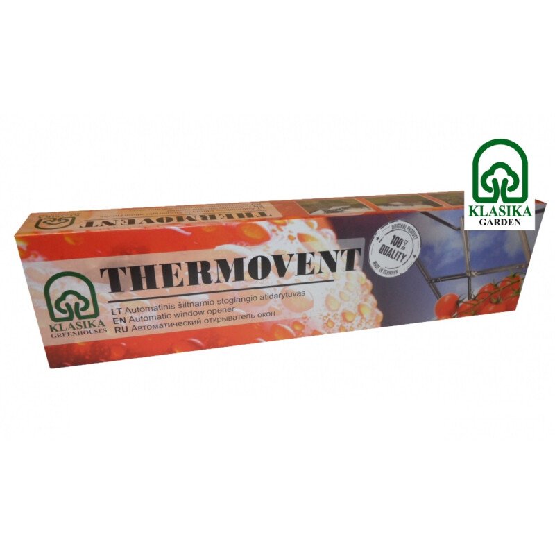 Siltumnīcas automātiskais lūkas atvērējs THERMOVENT